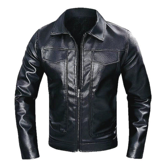 Casaco Casual Masculino com Lapela – Estilo Atual para Todas as Ocasiões