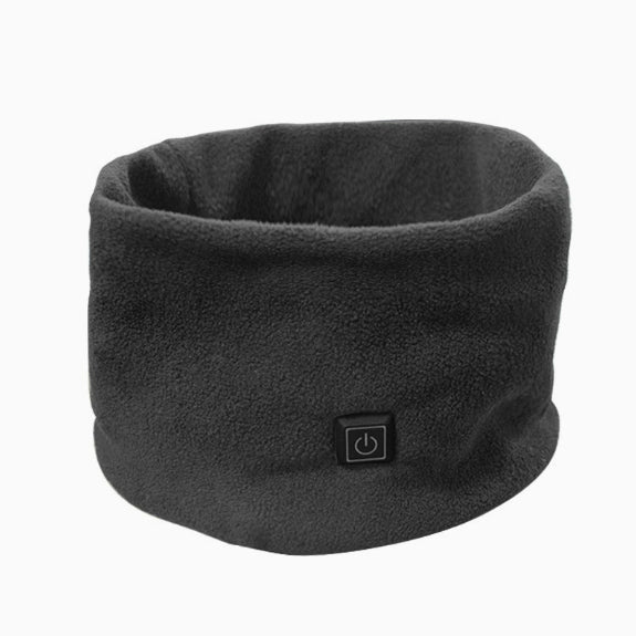 Gola de Pescoço Aquecida em Fleece com Aquecimento USB – 3 Níveis de Temperatura