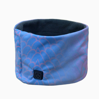 Gola de Pescoço Aquecida em Fleece com Aquecimento USB – 3 Níveis de Temperatura