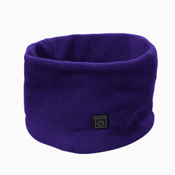 Gola de Pescoço Aquecida em Fleece com Aquecimento USB – 3 Níveis de Temperatura