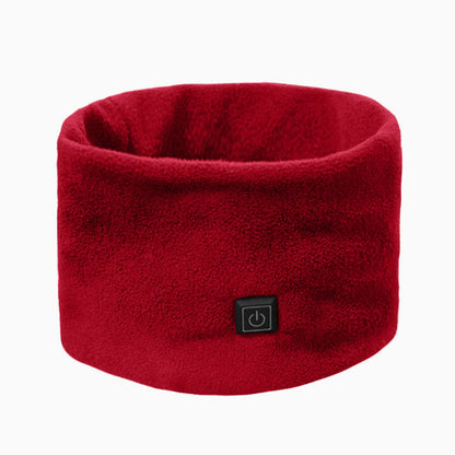 Gola de Pescoço Aquecida em Fleece com Aquecimento USB – 3 Níveis de Temperatura