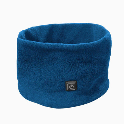 Gola de Pescoço Aquecida em Fleece com Aquecimento USB – 3 Níveis de Temperatura
